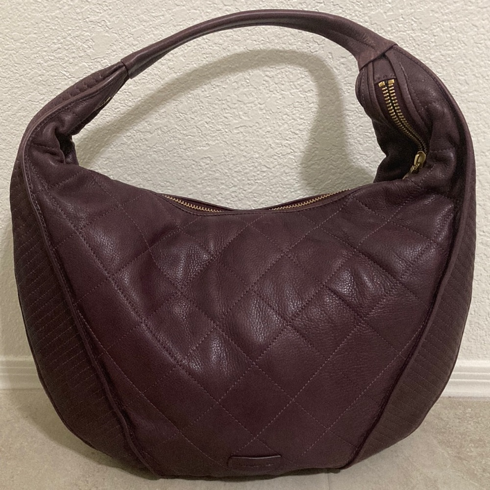 Christopher Kon Brand New Large Purple Hobo Bag